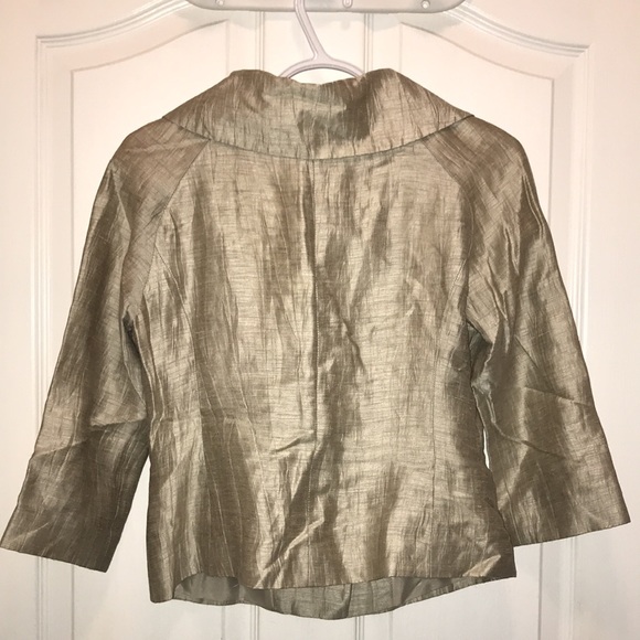 🧵 Précis Petite Beige Blazer - Picture 2 of 5